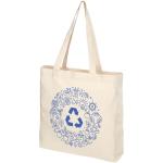 Pheebs 210 g/m² recycled gusset tote bag 13L Nature