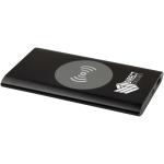 Juice 4000 mAh Type-C recycled aluminium wireless power bank Black