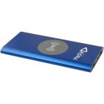 Juice 8000 mAh Typ-C kabellose Powerbank aus recyceltem Aluminium Royalblau