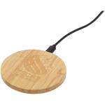 Essence 15W bamboo wireless charging pad Timber