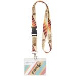 Bucks Sublimation Lanyard mit Schnappverschluss, schwarz/weiss Schwarz/weiss | 10mm