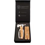 SCX.design T32 Multitool Set aus Holz Hellbraun