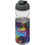 H2O Active® Base Tritan™ 650 ml Sportflasche mit Klappdeckel Transparent grau