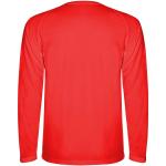 Montecarlo Langarm-Sport-Shirt für Kinder, rot Rot | 4