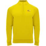 Epiro long sleeve kids quarter zip sweatshirt, yellow Yellow | 4