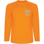 Montecarlo Langarm Sport-Shirt für Männer, Fluor Orange Fluor Orange | L