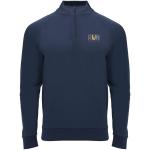 Epiro long sleeve unisex quarter zip sweatshirt, navy Navy | L