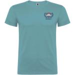 Beagle short sleeve men's t-shirt, dusty blue Dusty blue | XS