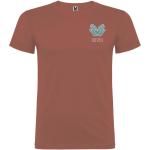 Beagle short sleeve men's t-shirt, brick red Brick red | XS