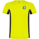 Shanghai short sleeve men's sports t-shirt, yellow Yellow | L