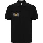 Centauro Premium short sleeve unisex polo, black Black | L