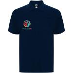 Centauro Premium short sleeve unisex polo, navy Navy | L