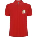 Pegaso Premium short sleeve men's polo, red Red | L