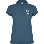 Star Poloshirt für Damen, blau Blau | L