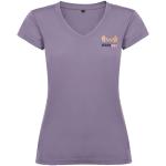 Victoria T-Shirt mit V-Ausschnitt für Damen, flieder Flieder | L