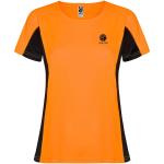 Shanghai short sleeve women's sports t-shirt, orange Orange | L