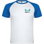 Indianapolis short sleeve unisex sports t-shirt, white/royal White/royal | L