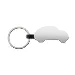 XD Collection RCS recycled zinc alloy car keyring Silver