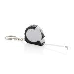 XD Collection MeasureMate RCS reycled ABS 1 meter tape keychain White