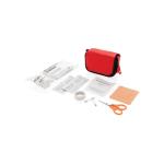 XD Collection First aid set in pouch Red