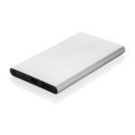 XD Collection 4.000mAh Type-C Powerbank aus RCS recyeltem ABS & Aluminium Silber