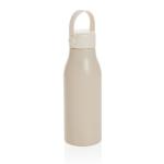 XD Collection Pluto Flasche aus RCS-zertifiziert recyceltem Alu 680ml Beige