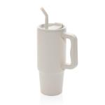 XD Collection Embrace Deluxe Becher aus RCS recyceltem Edelstahl 900ml Beige