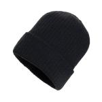 XD Collection Pryor AWARE™ Polylana® Beanie mit Bündchen Schwarz