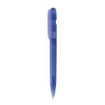 XD Collection Devin transparenter Stift aus GRS zertifiziertem rABS Blau