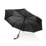 XD Collection Kaycey 21“ Auto-Open Mini-Regenschirm aus AWARE™ rPET Schwarz