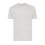 Iqoniq Sierra lightweight recycled cotton t-shirt, Undyed light gray Undyed light gray | XS