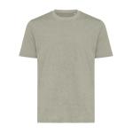 Iqoniq Sierra lightweight recycled cotton t-shirt, Undyed light green Undyed light green | XS