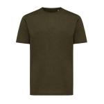 Iqoniq Sierra lightweight recycled cotton t-shirt, khaki Khaki | XXS