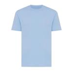 Iqoniq Sierra lightweight recycled cotton t-shirt, skyblue Skyblue | XS