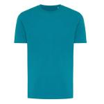 Iqoniq Brett recycled cotton t-shirt, Verdigris  | XS