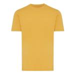 Iqoniq Brett recycled cotton t-shirt, ocher yellow Ocher yellow | XS