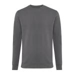 Iqoniq Zion recycled cotton crew neck, anthracite Anthracite | XXS