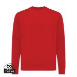 Iqoniq Etosha Lightweight Sweater aus recycelter Baumwolle, rot Rot | XXS