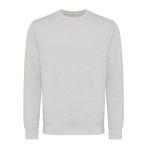 Iqoniq Etosha Lightweight Sweater aus recycelter Baumwolle, Ungefärbtes helles grau Ungefärbtes helles grau | XXS