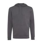 Iqoniq Jasper recycled cotton hoodie, anthracite Anthracite | L