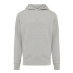 Iqoniq Yoho Relax-Hoodie aus recycelter Baumwolle, Grau meliert Grau meliert | XXS