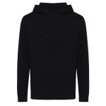 Iqoniq Rila lightweight recycled cotton hoodie, black Black | XXS