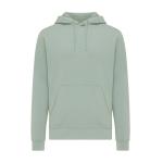 Iqoniq Rila lightweight recycled cotton hoodie, iceberg green Iceberg green | XXS