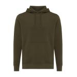 Iqoniq Rila lightweight recycled cotton hoodie, khaki Khaki | XXS