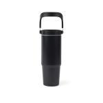 VINGA Eos Trek 880ml Flasche aus RCS rec. Stainless-Steel Schwarz/schwarz