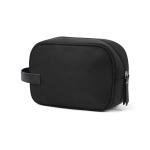 VINGA Marlow RCS recycled polyester toiletry bag Black