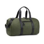 VINGA Marlow RCS recycled polyester weekend bag, green Green, black