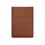 VINGA Timo PU RCS RPET 16" laptop sleeve Brown