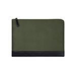 VINGA Marlow 16" Laptop Sleeve aus RCS recyceltem Polyester, grün Grün, schwarz