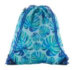 CreaDraw Supreme custom drawstring bag Aztec blue
